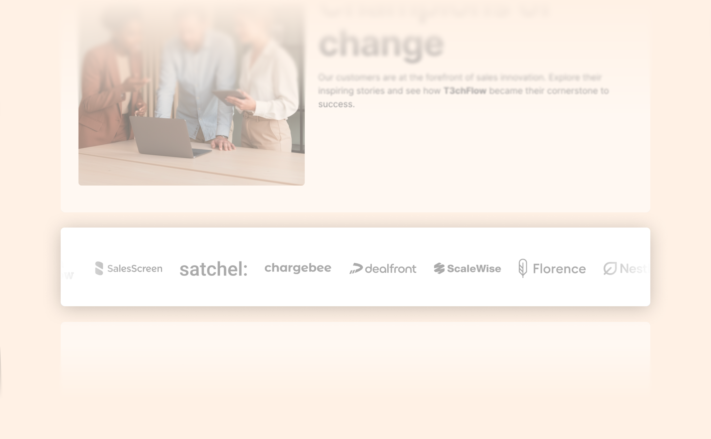 Showcase your customers with the new Logo Strip layout