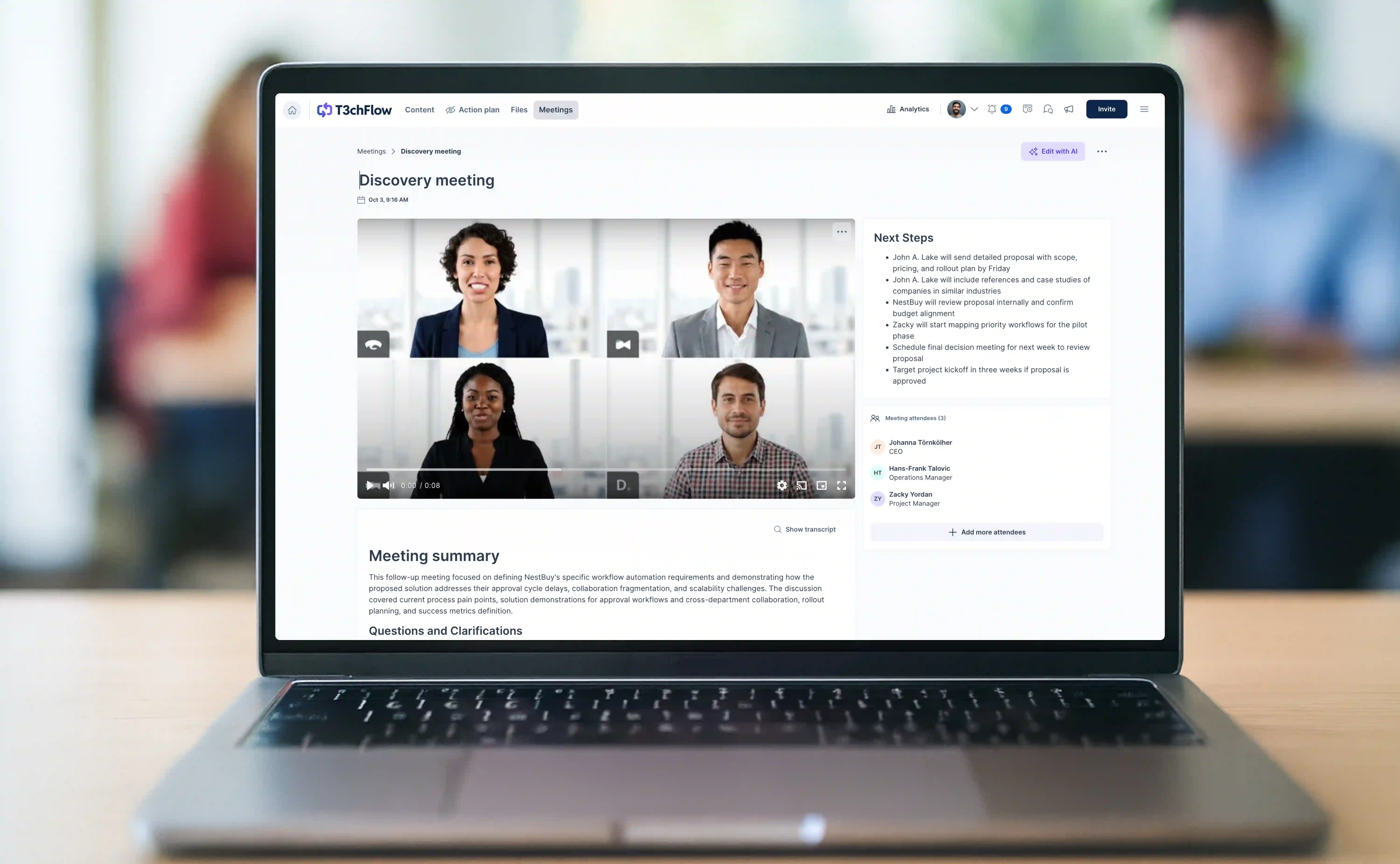 From sales calls to smart content: How GetAccept Meetings keep deals moving